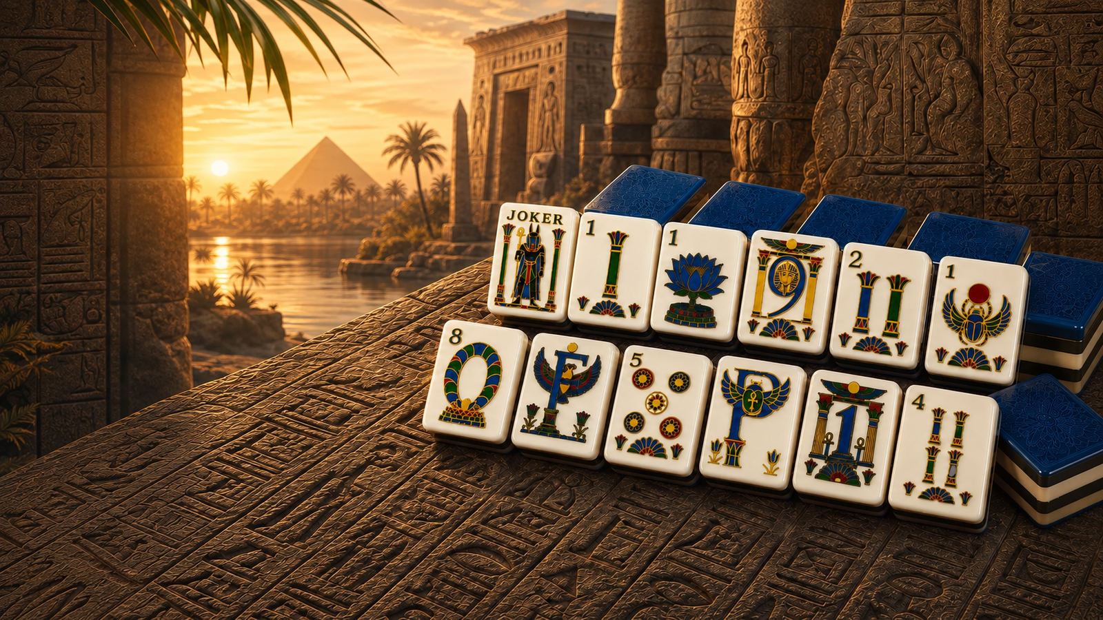 Nile Golden Dawn themed scene